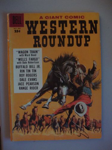 Dell Giant Western Roundup #24 G/VG Doll And The Desperado
