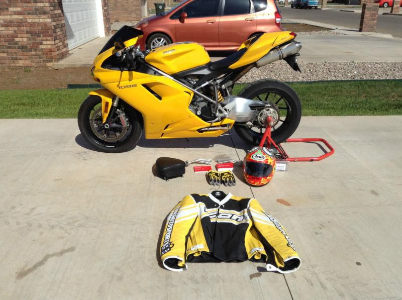 2007 Yellow Ducati 1098 ***LOW MILES, MINT CONDITION***