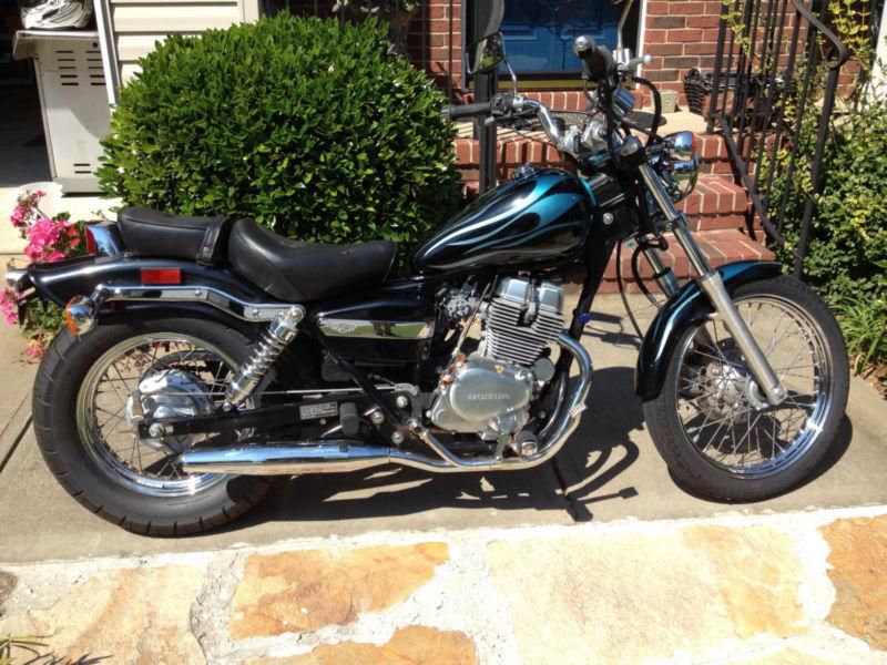 2003 honda rebel - custom paint - great bike