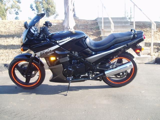 2005 kawasaki ninja ex500  sportbike 