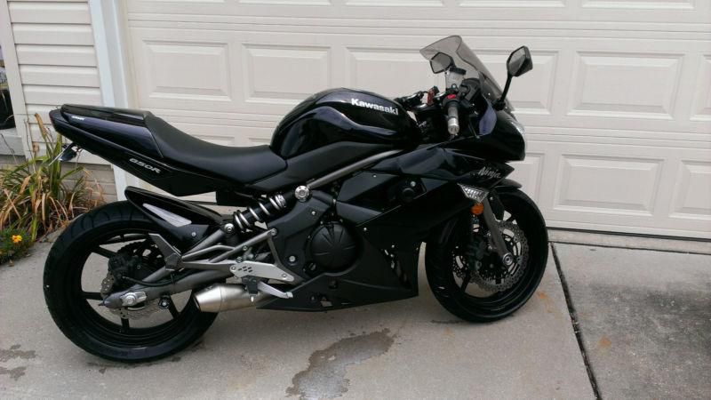 Indføre Statistisk Mandag Buy 2009 Kawasaki Ninja 650R 650 (Black) - 6189mi - on 2040-motos