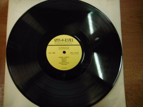 33 RPM Vinyl Flamenco Los Desperados SpinOGram Records S3089 Stereo LP 032615SM