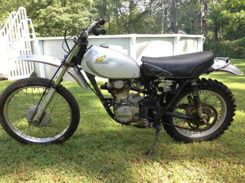 1972 Honda XL250 Motorcycle Dirt Bike