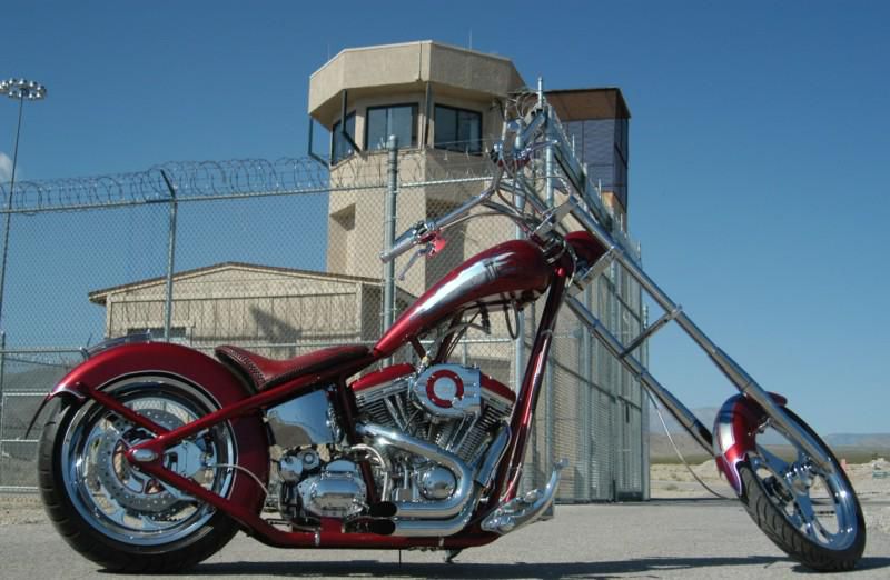 Custom BigHouse Chopper Show Bike 