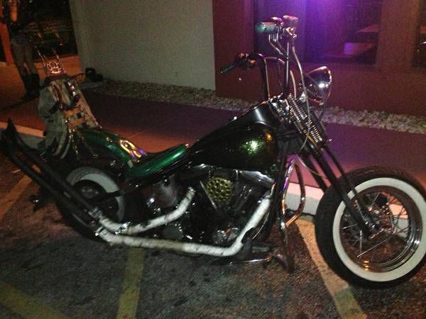 97 harley davidson softail bobber chopper springer