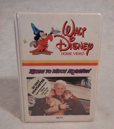 Betamax Beta Escape To Witch Mountain 1975 Disney