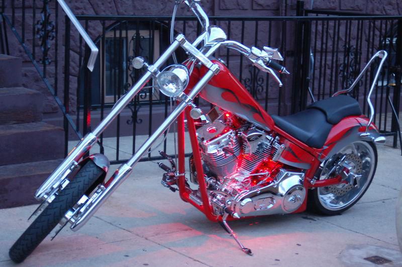 2005 american ironhorse texas chopper is one of a kind in more ways than one!