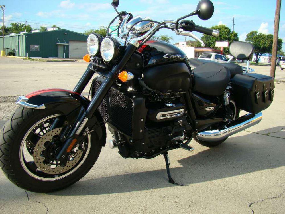 2013 triumph rocket iii roadster abs - phantom black  cruiser 