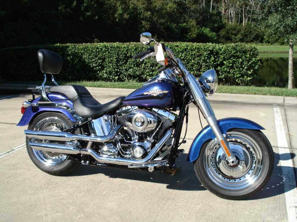 2010 harley-davidson flstf fat boy  cruiser 