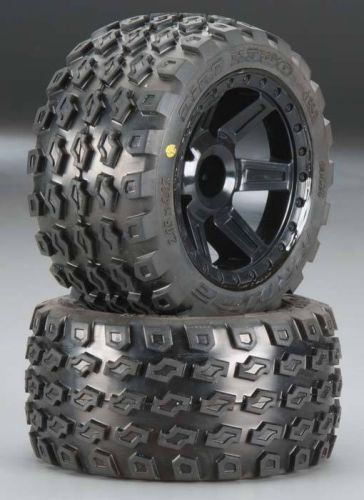 NEW Pro-Line Dirt Hawg 2.8 Mounted Desperado Wheels (2) 1175-12 NIB