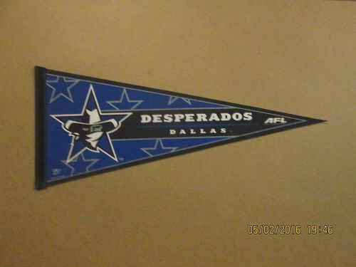 AFL Dallas Desperados Vintage Defunct Football Pennant