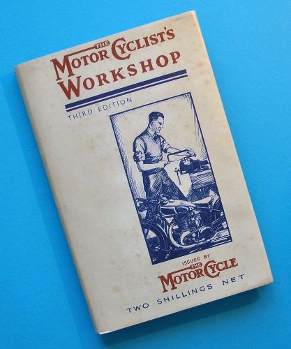 1930-70s Motorcycle Restore Manual Book AJS BSA Norton Triumph Vincent JAP Ariel
