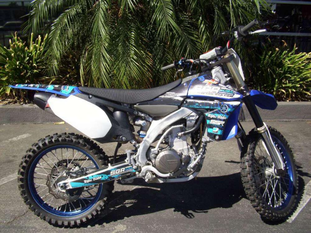 2010 yamaha yz450f  mx 