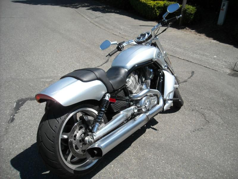 Harley-davidson vrsc muscle, silver, very low miles, abs brakes