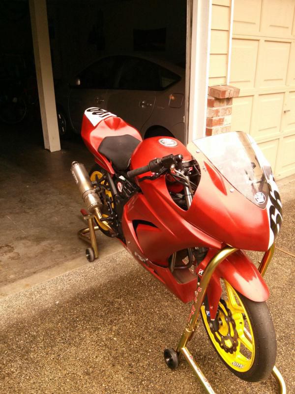 2008 Ninja 250 race bike