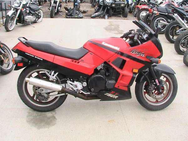 1989 Kawasaki ZX7F Ninja Sportbike 