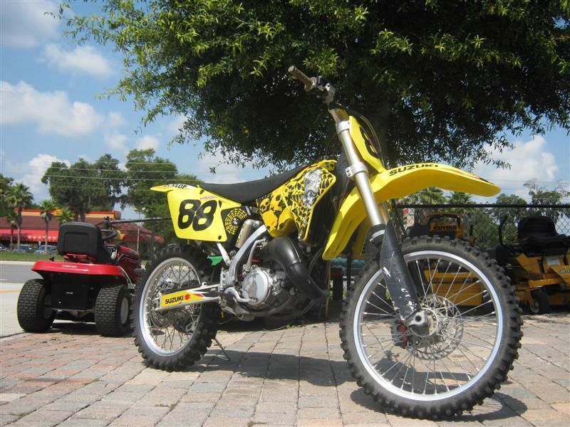 2001 Suzuki Rm125 Dirt Bike 