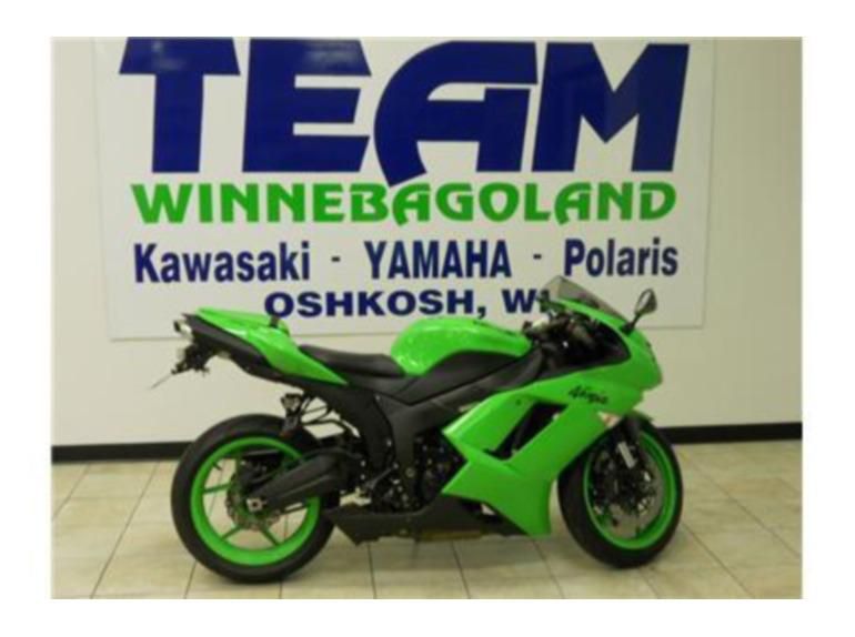 2008 Kawasaki Ninja ZX -6R Sportbike 