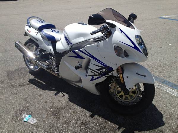 2007 suzuki hayabusa streatched and chromed*****