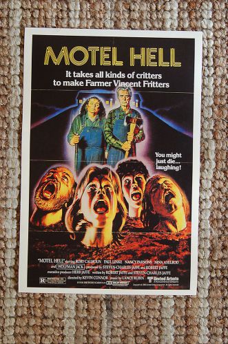 Motel Hell Lobby Card Movie Poster Vincent Fritter