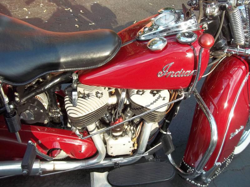 1948 Indian motorcycle Chief Roadmaster