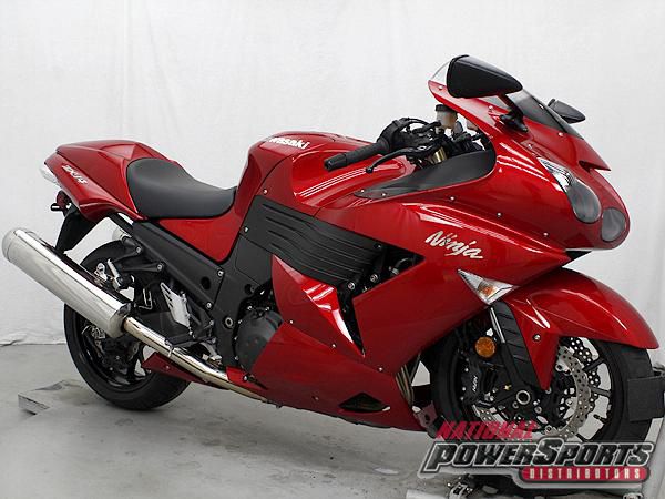 2010 KAWASAKI ZX14 NINJA 1400 W/WARRANTY 200 MILES