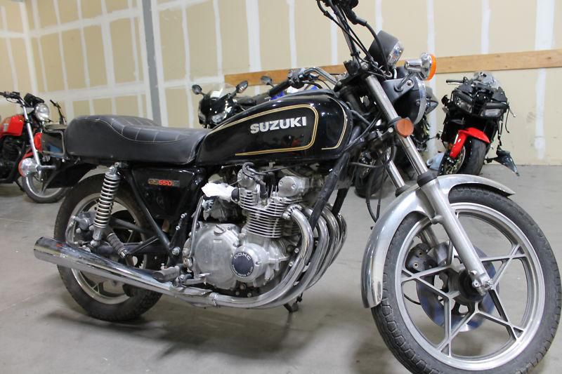 1980 suzuki gsx550e only 8777 miles 'no reserve'