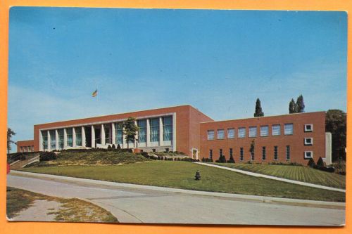 Latrobe, pa, view of new library, st. vincent college, 1961