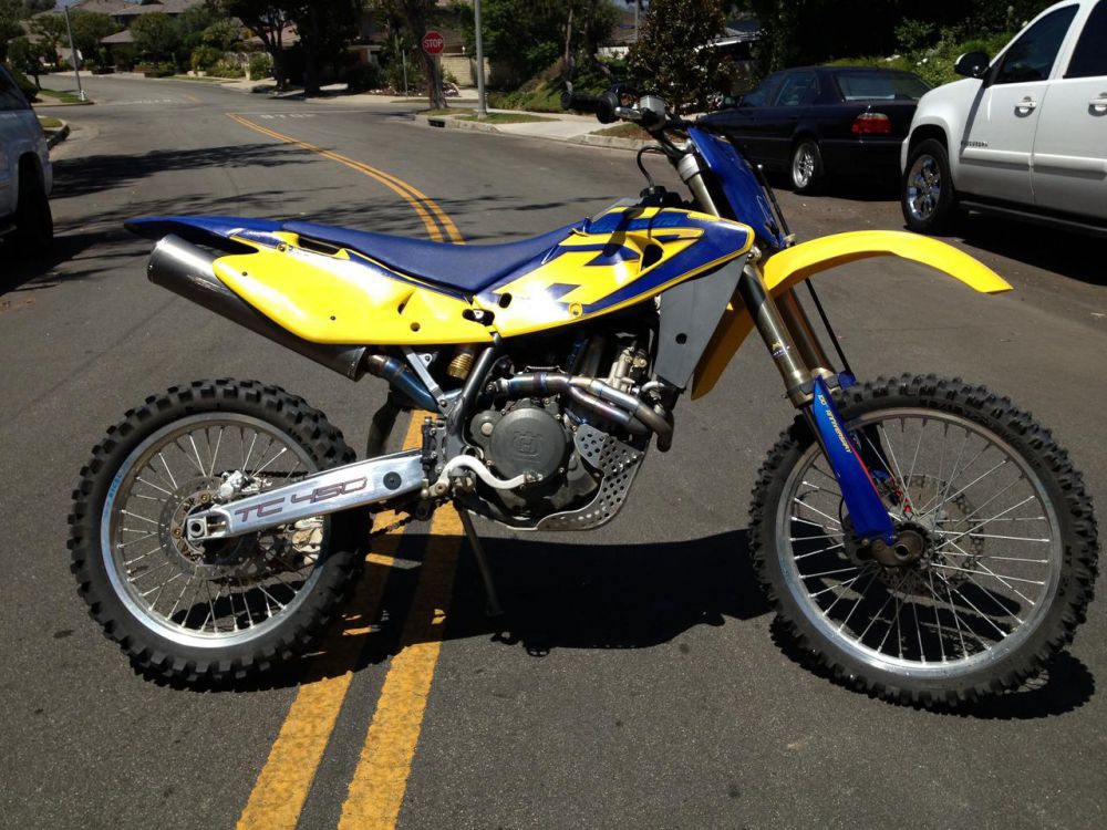 used 450 dirt bike for sale