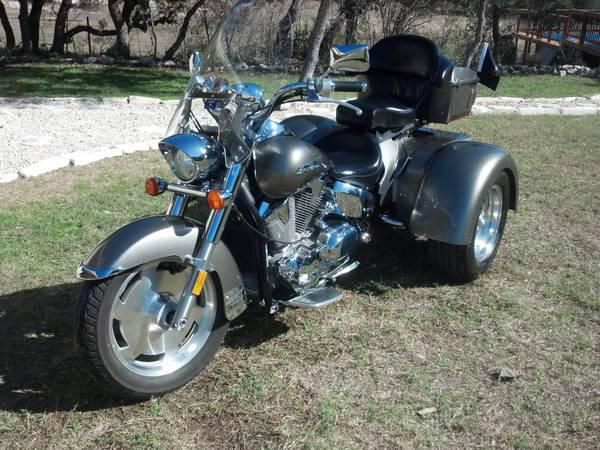 2007 honda vtx 1300r trike 