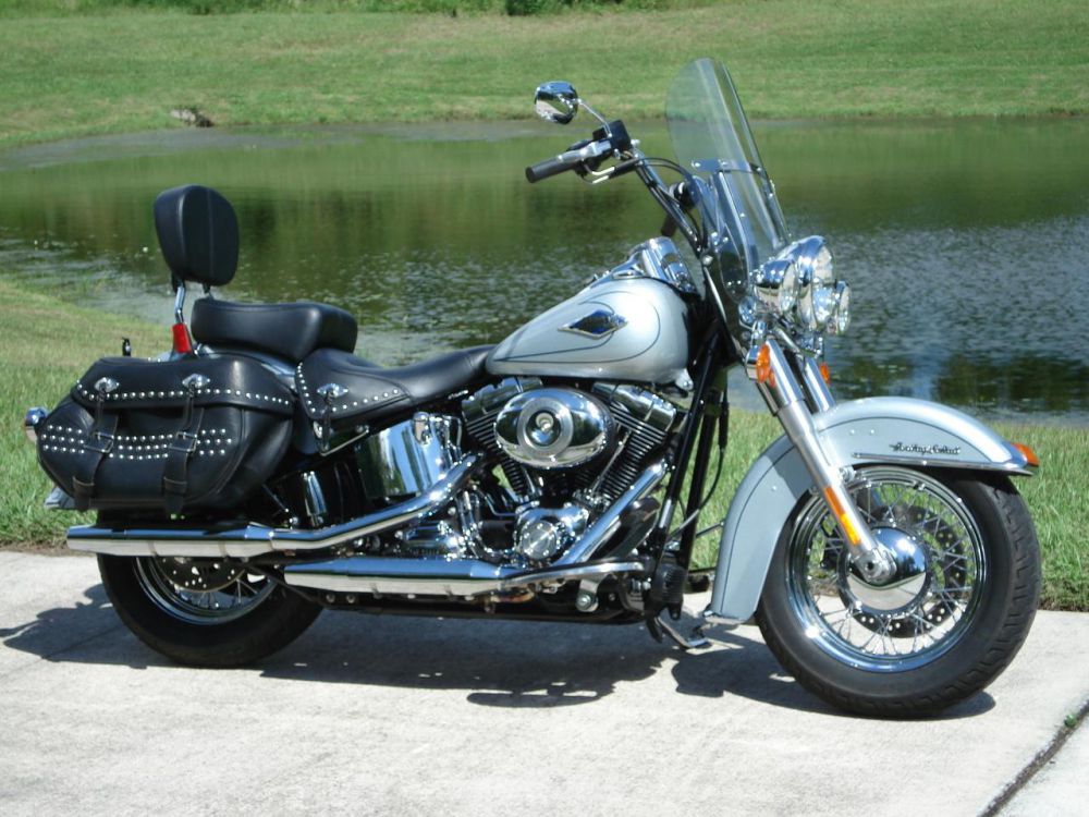 2010 harley-davidson flstc heritage classic classic cruiser 