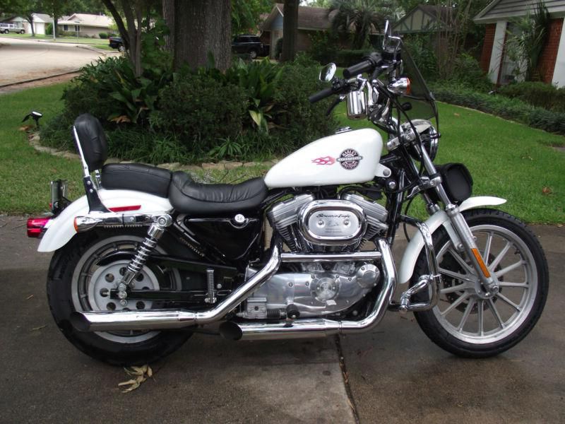 2002 Harley Davidson Sportster 883 XL Hugger, Low Miles, Clean, with extras