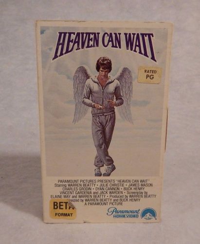 Betamax beta  heaven can wait 1978 warren beatty - paramount