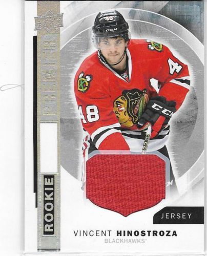 15/16 UD PREMIER ROOKIE JERSEY VINCENT HINGSTROZA