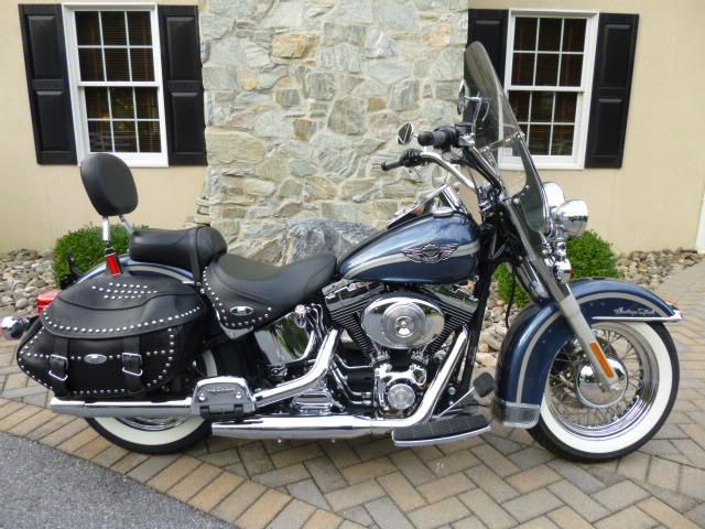 2003 harley davidson flstc heritage softail classic * 12,914 miles * one-owner