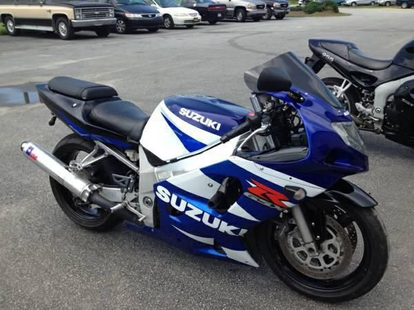 2001 Suzuki GSXR 600 600 Sportbike 