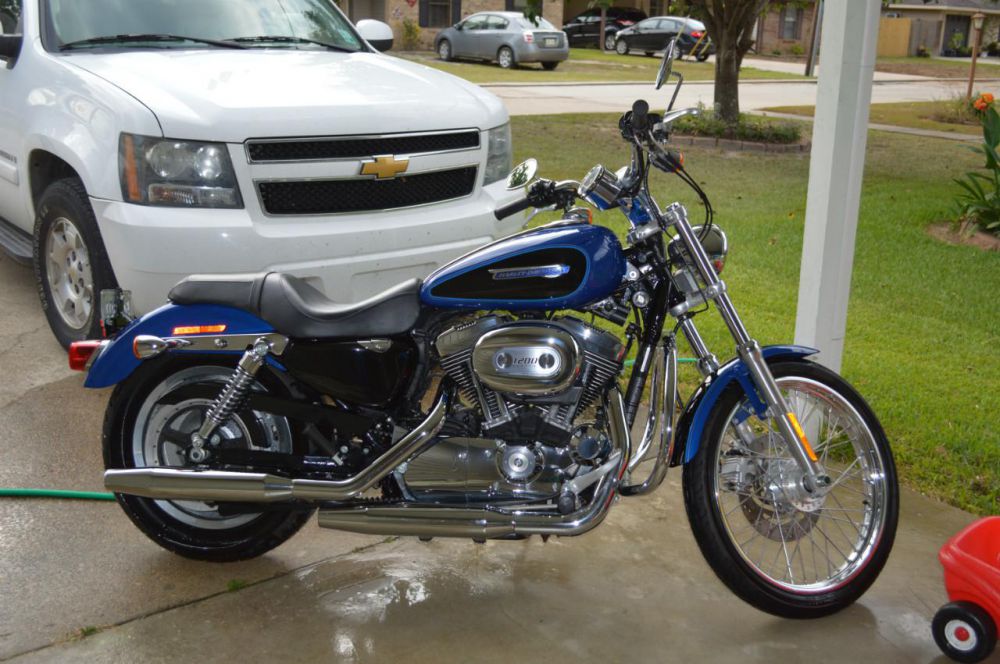 2008 harley-davidson sportster 1200 custom cruiser 