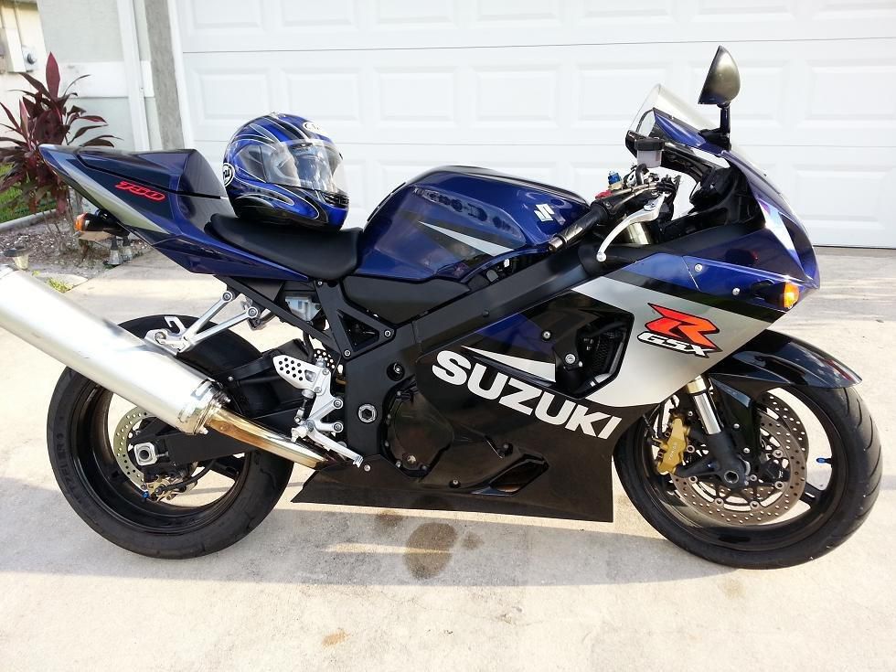 2005 Suzuki Gsx-R 750 Sportbike 