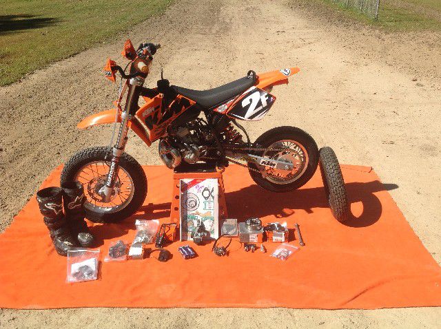 2007 ktm 50 sx senior race ready