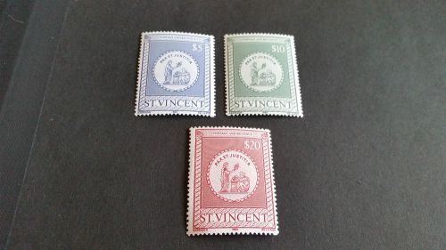 St.vincent 1984 postage and revenue mnh