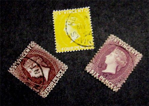 Nystamps british st vincent stamp # 47 // 52 used $50