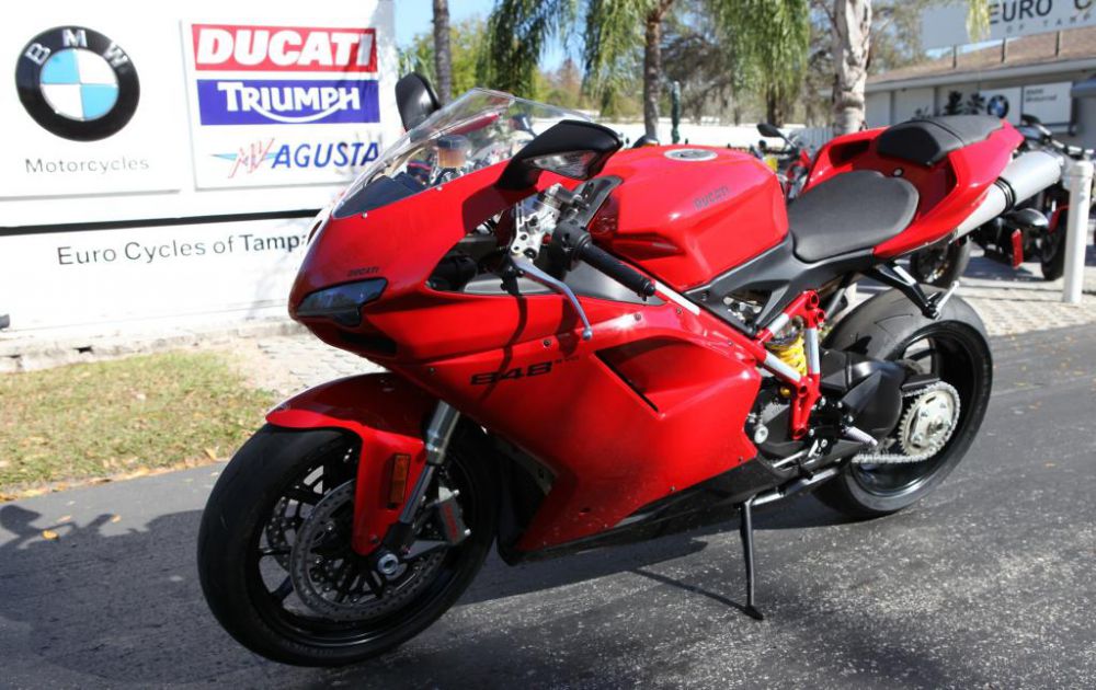 2013 Ducati 848 EVO Sportbike 