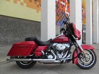 2012 Red Harley FLHX StreetGlide, Used Touring Motorcycle