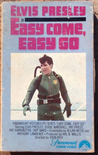 Easy Come Easy Go (1980 Beta) Elvis Presley~Betamax Tape