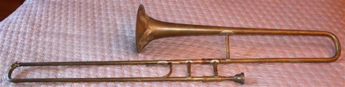 Vintage F E Olds-Trombone-Ser #978-with a Vincent Bach Mouthpiece #7-Pre 1920
