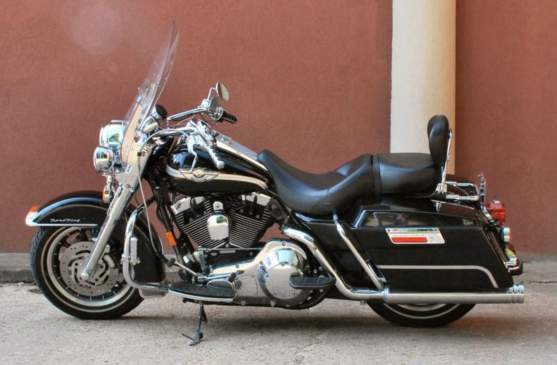 2003 harley davidson road king classic flhrci motorcycle - black touring bike