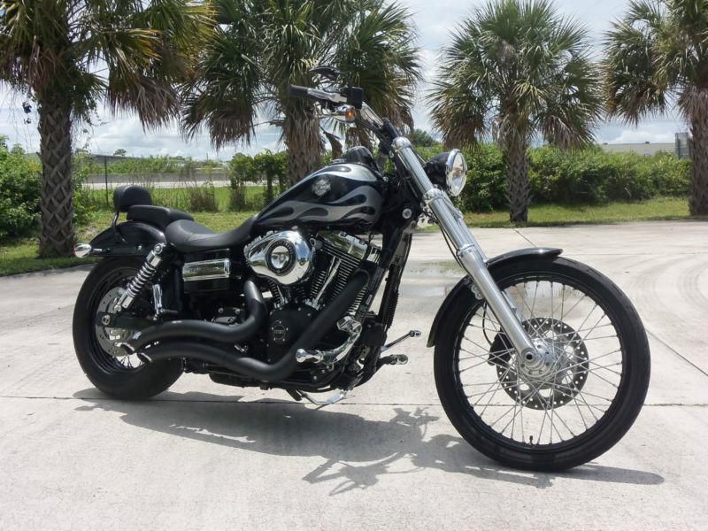 2013 Harley Davidson Dyna Wide Glide (980 Mi, Warranty 01/15, $2,500 Upgrades)