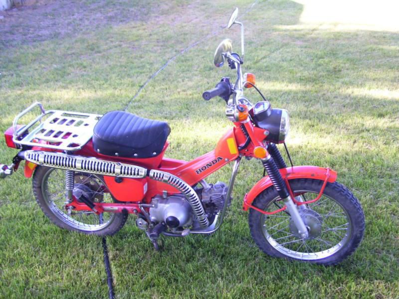 Honda ct90 1977 key words honda xl rv ct70 dirt bike camping