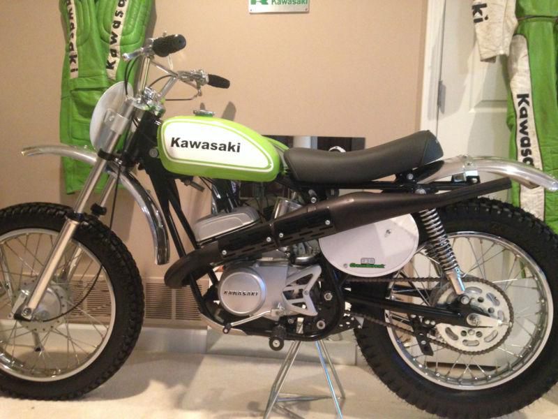 1969 kawasaki 238 green streak