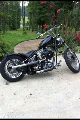 1974 harley-davidson rigid frame shovel